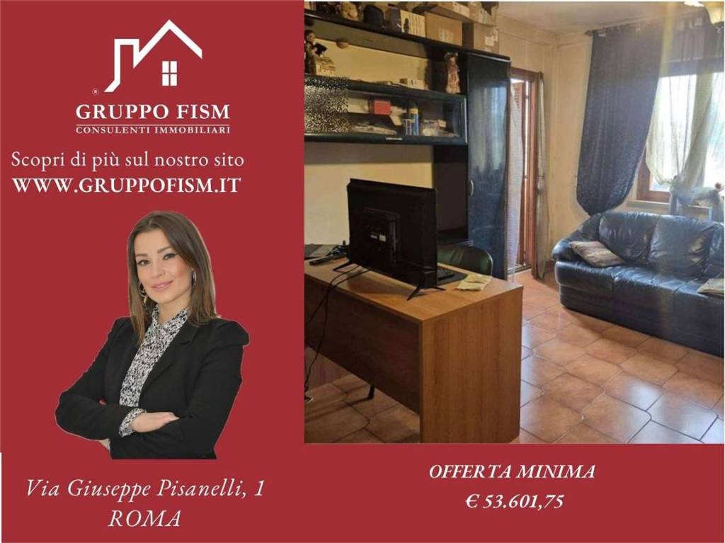 appartamento in vendita a Roma in zona Lunghezza