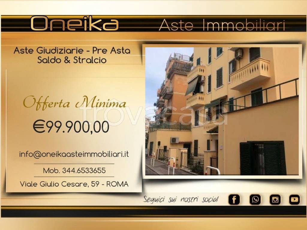 appartamento in vendita a Roma in zona Gianicolense