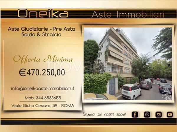 appartamento in vendita a Roma in zona Della Vittoria