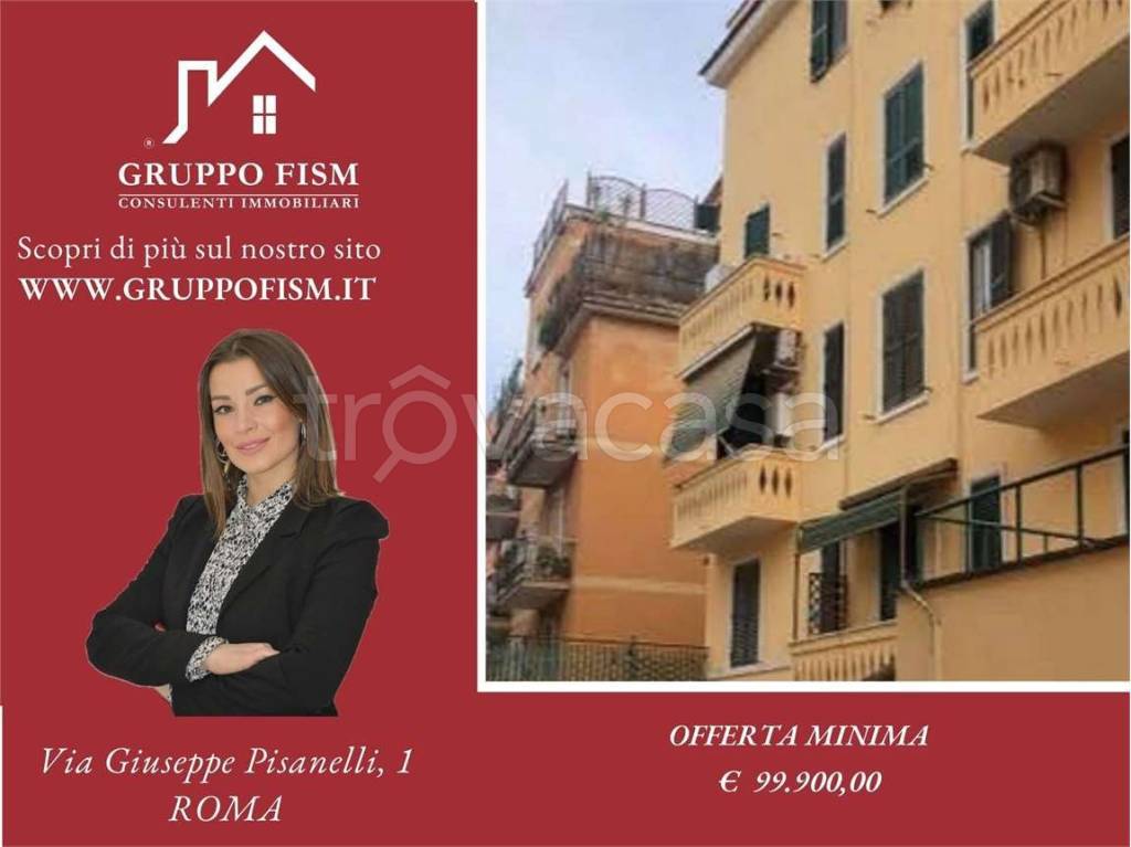 appartamento in vendita a Roma in zona Gianicolense