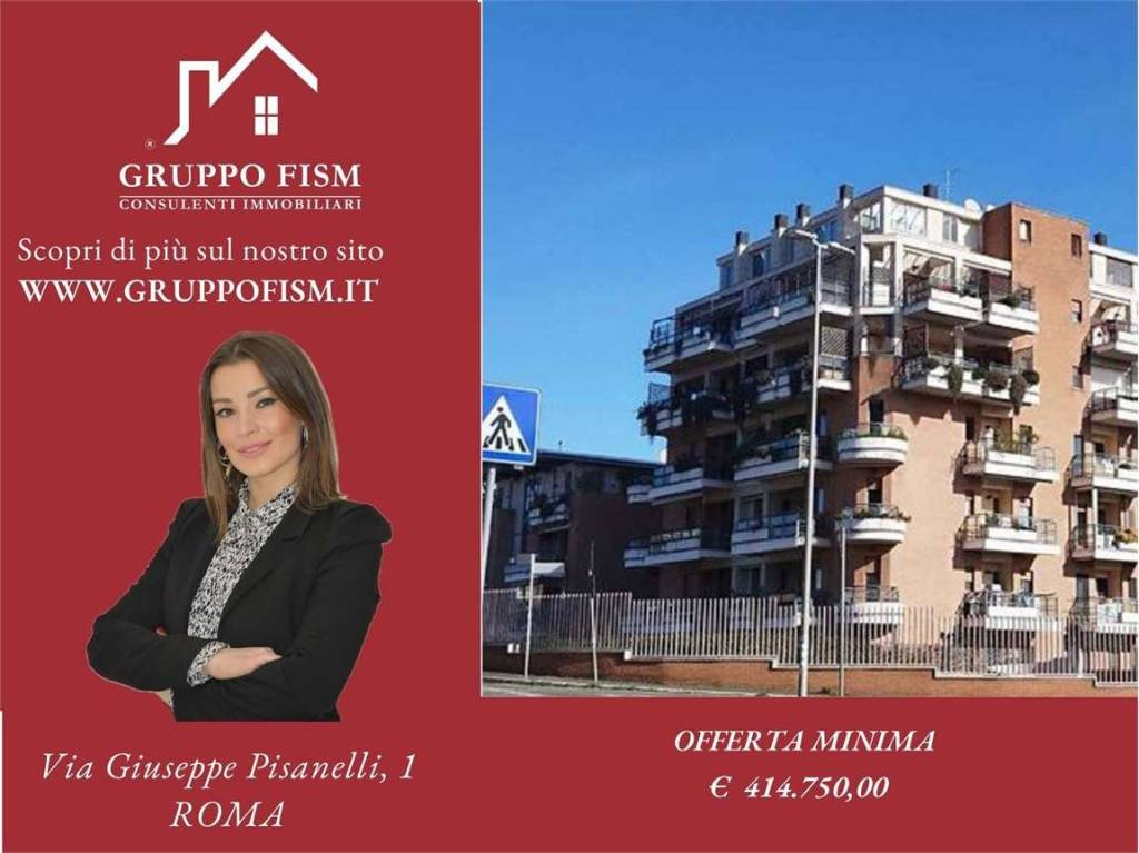 appartamento in vendita a Roma in zona Ostiense