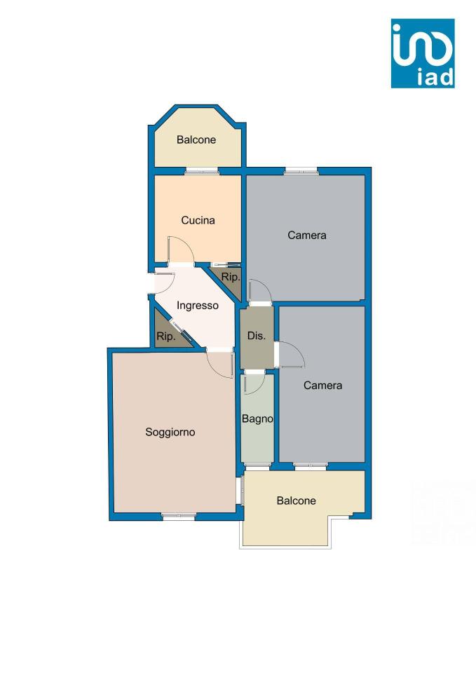 appartamento in vendita a Roma in zona Appio Claudio