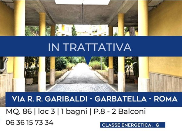 appartamento in vendita a Roma in zona Ostiense