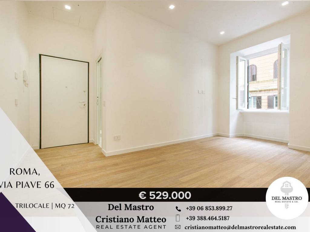 appartamento in vendita a Roma in zona Ludovisi/Sallustiano