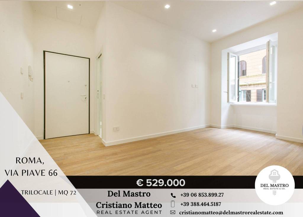 appartamento in vendita a Roma in zona Ludovisi/Sallustiano