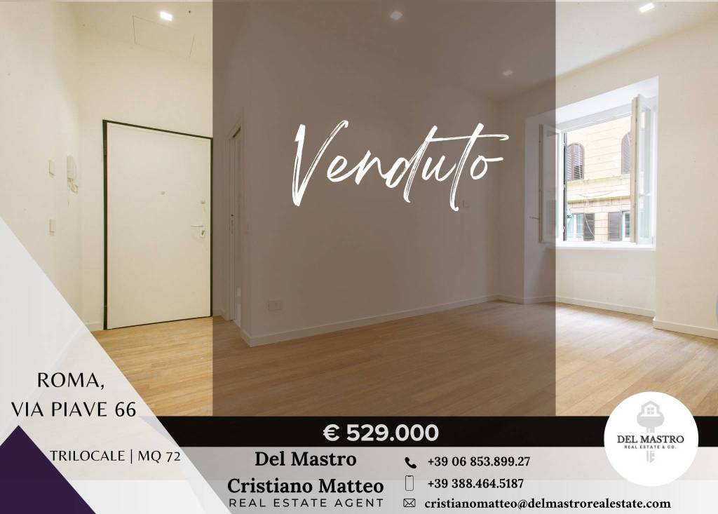 appartamento in vendita a Roma in zona Ludovisi/Sallustiano