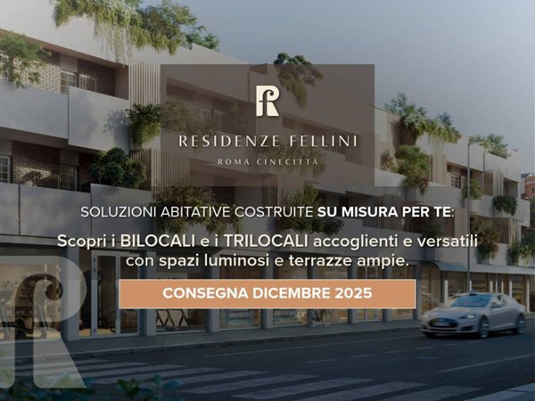 appartamento in vendita a Roma in zona Cinecittà