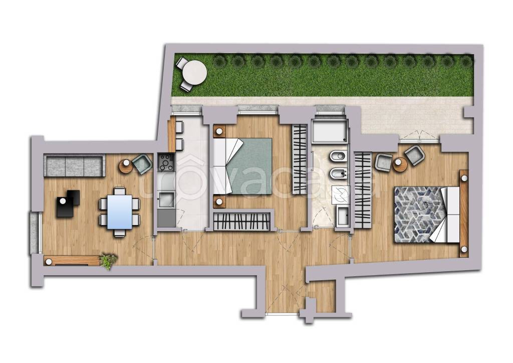 appartamento in vendita a Roma in zona Tuscolano