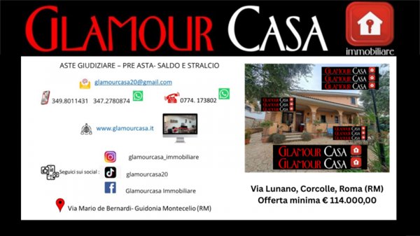 casa indipendente in vendita a Roma in zona Giardini di Corcolle