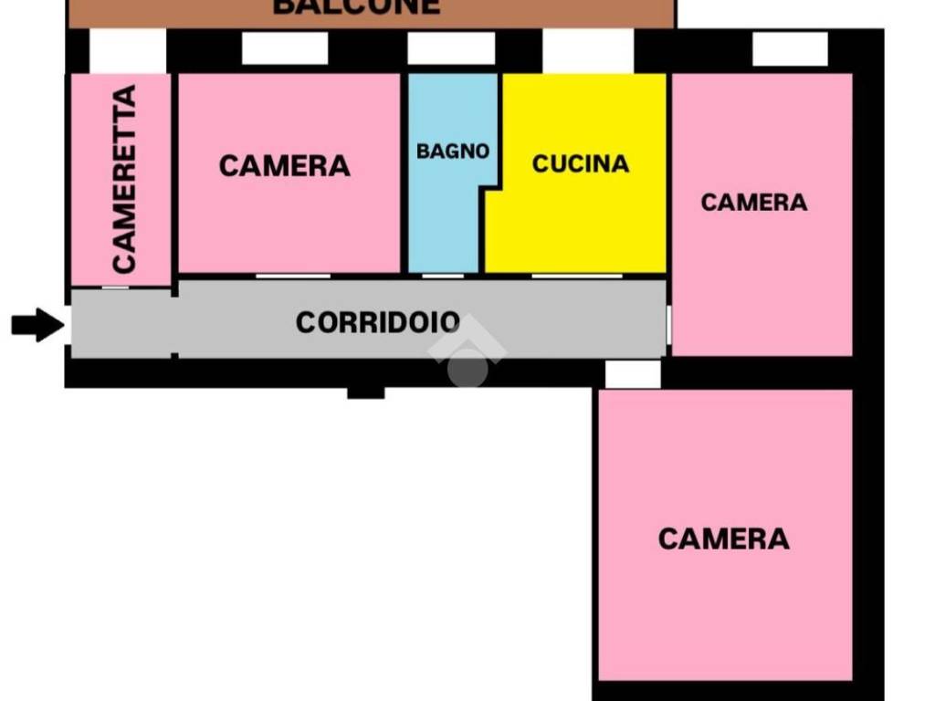 appartamento in vendita a Roma in zona Tuscolano