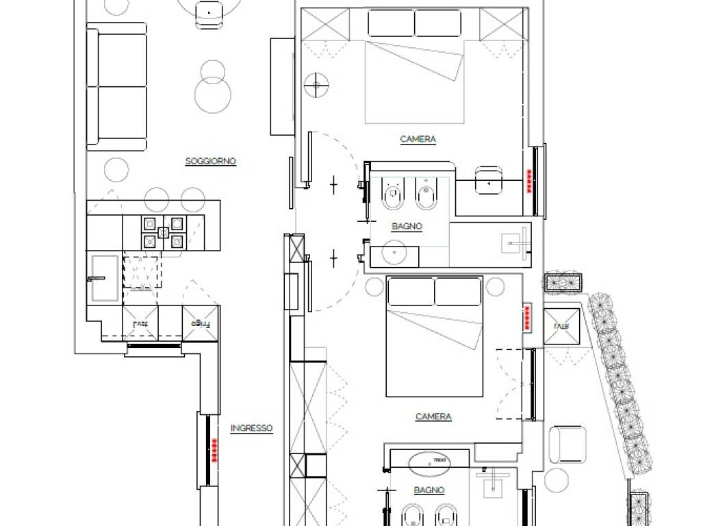 appartamento in vendita a Roma in zona Monte Sacro/Talenti