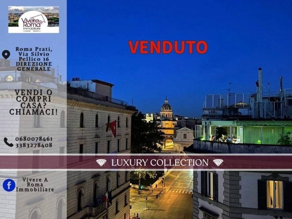 appartamento in vendita a Roma in zona Rione Prati