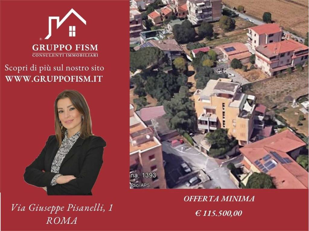 appartamento in vendita a Roma in zona Tor Vergata/Torrenova