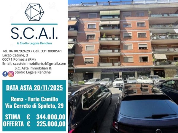 appartamento in vendita a Roma in zona Tuscolano