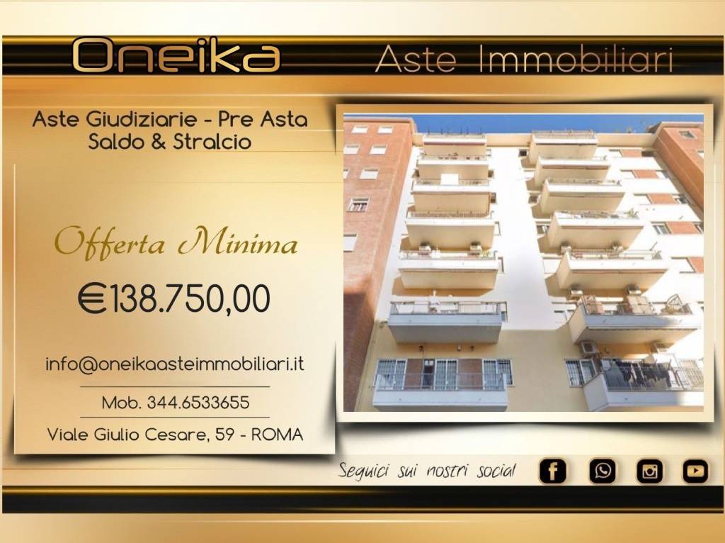 appartamento in vendita a Roma in zona Prenestino-Labicano