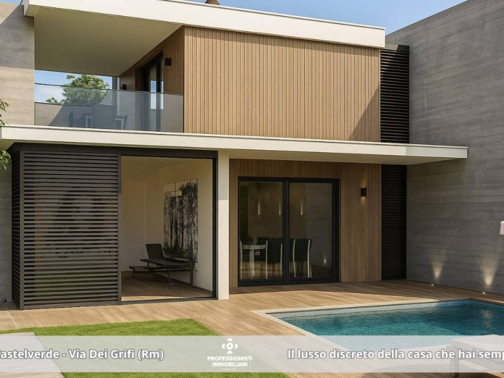 casa indipendente in vendita a Roma in zona Castelverde