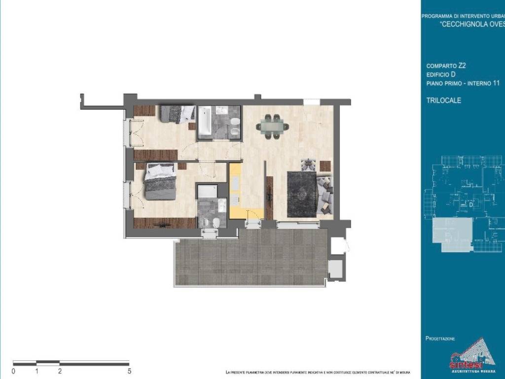 appartamento in vendita a Roma in zona Giuliano Dalmata