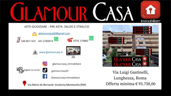 appartamento in vendita a Roma in zona Lunghezza