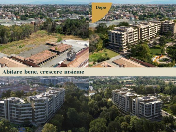 appartamento in vendita a Roma in zona Pantan Monastero