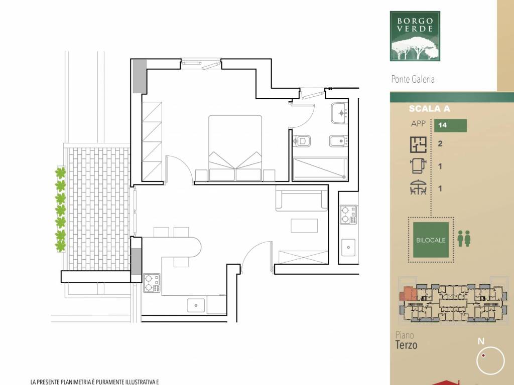appartamento in vendita a Roma in zona Massimina/Casal Lumbroso