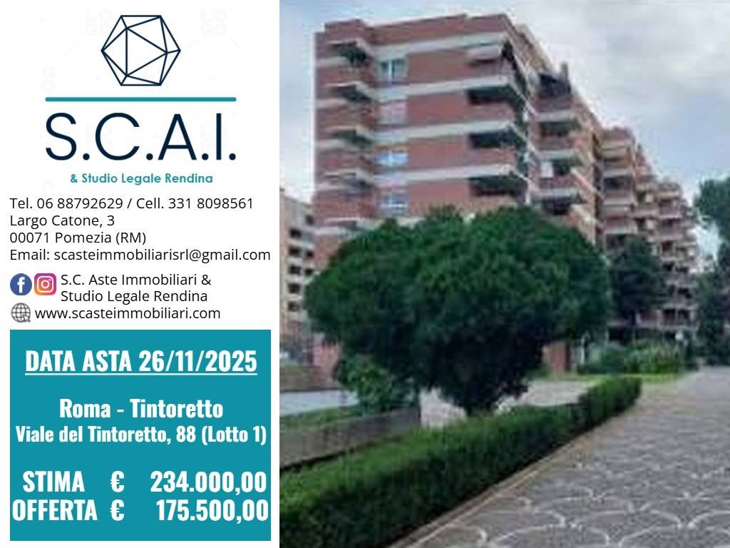 appartamento in vendita a Roma in zona Ardeatino