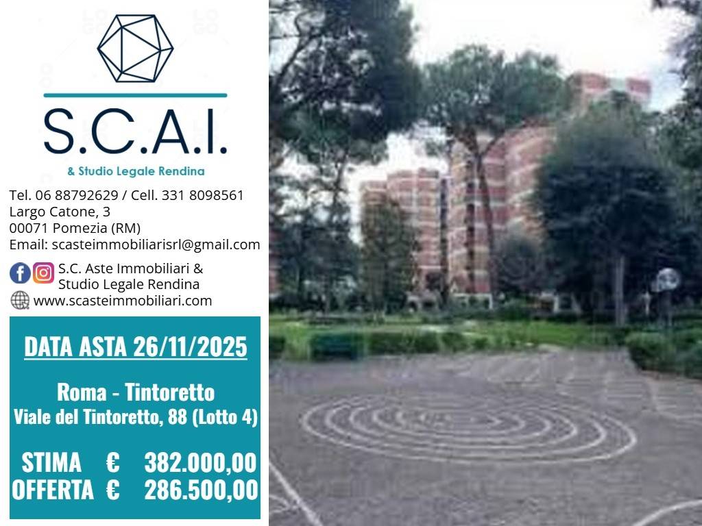 appartamento in vendita a Roma in zona Ardeatino