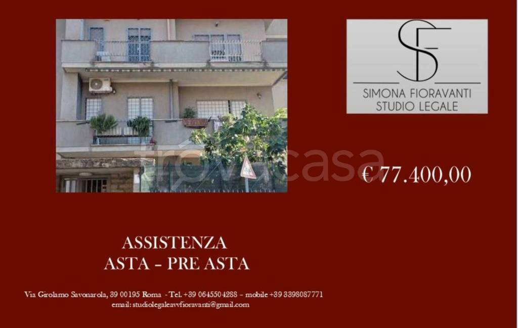 appartamento in vendita a Roma