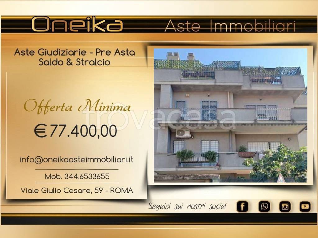 appartamento in vendita a Roma