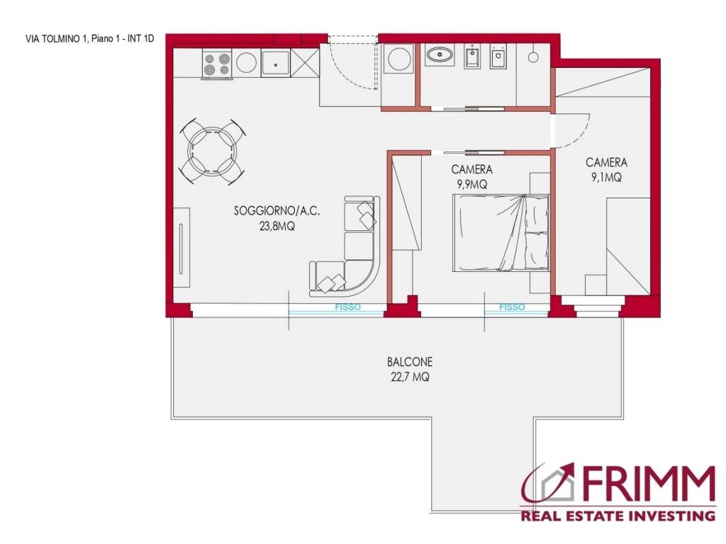 appartamento in vendita a Roma in zona Trieste
