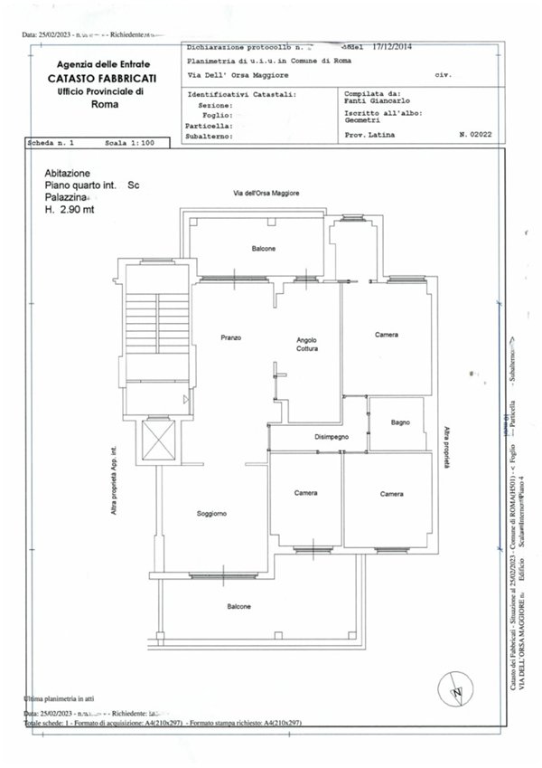 appartamento in vendita a Roma in zona Torrino