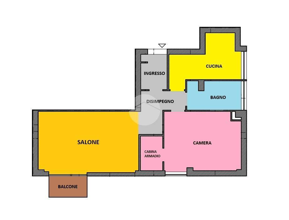 appartamento in vendita a Roma in zona Ostiense