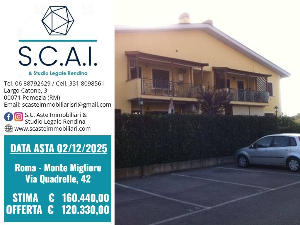 appartamento in vendita a Roma in zona Monte Migliore