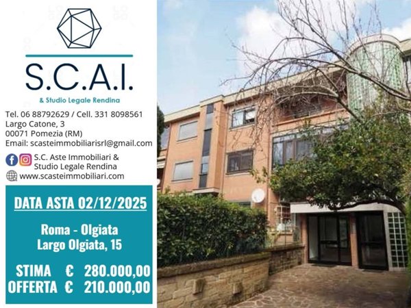 appartamento in vendita a Roma in zona Olgiata