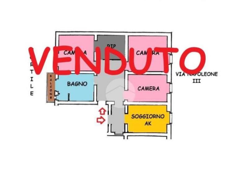 appartamento in vendita a Roma in zona Esquilino