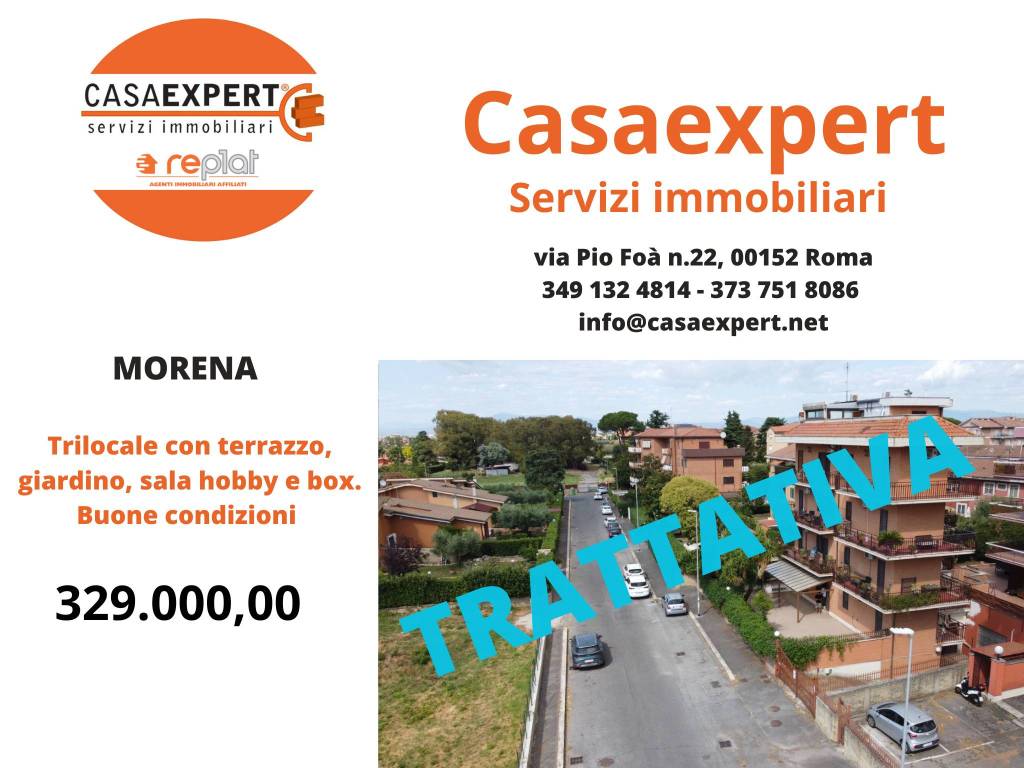 appartamento in vendita a Roma in zona Casal Morena