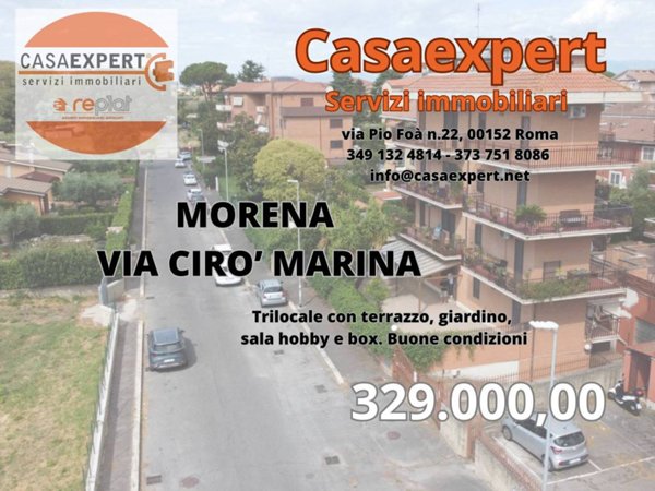 appartamento in vendita a Roma in zona Casal Morena
