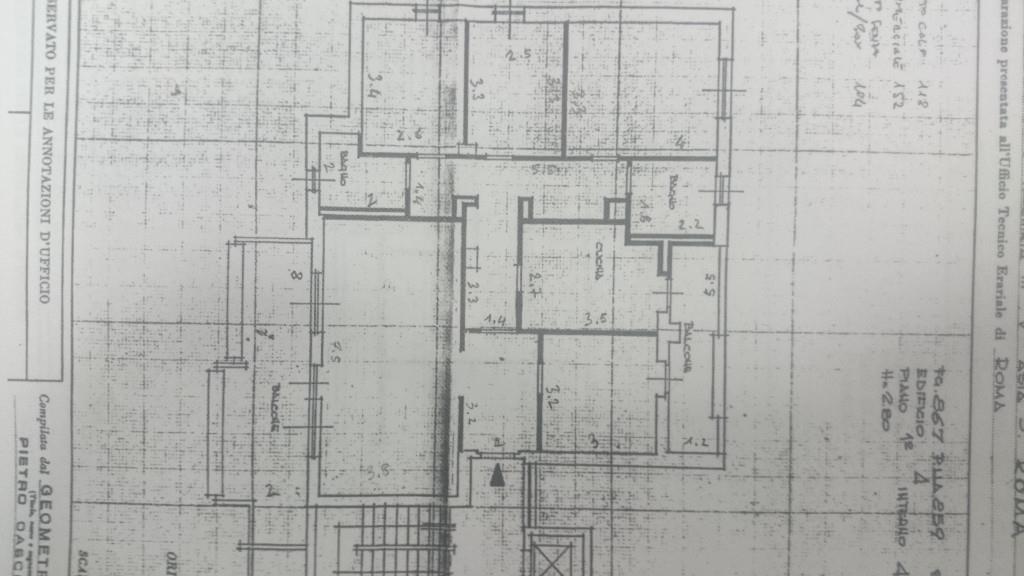 appartamento in vendita a Roma in zona Torrino