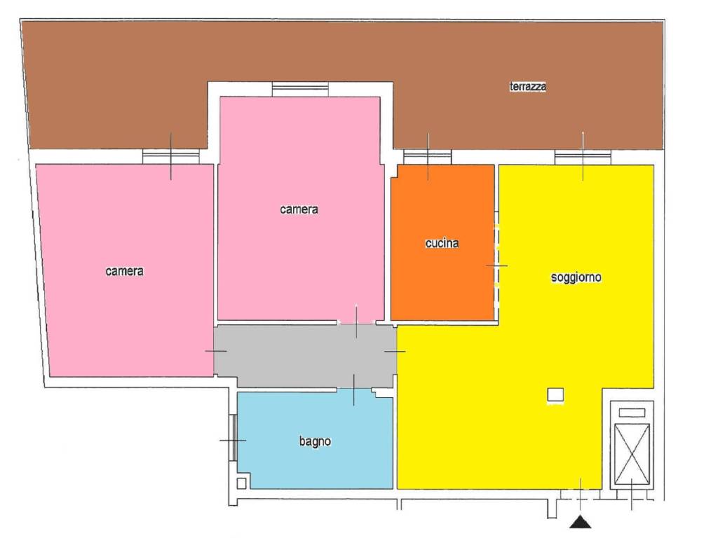 appartamento in vendita a Roma in zona Pietralata