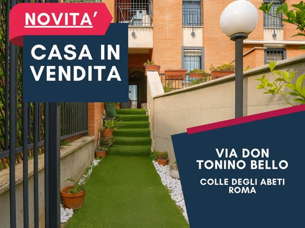 casa indipendente in vendita a Roma in zona Ponte Mammolo