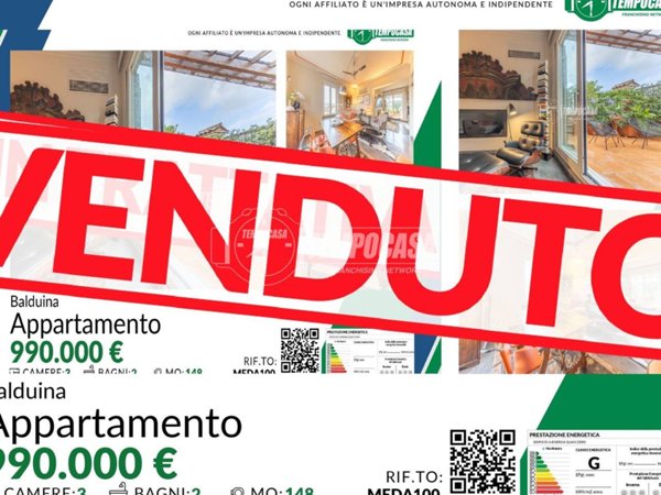 appartamento in vendita a Roma