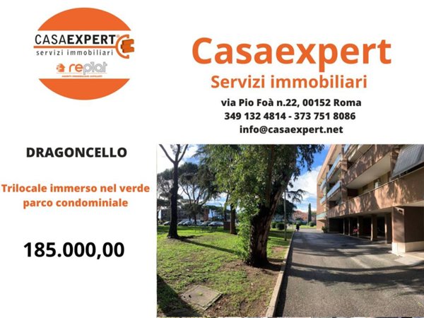 appartamento in vendita a Roma in zona Dragoncello