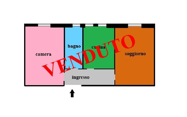appartamento in vendita a Roma in zona Nomentano