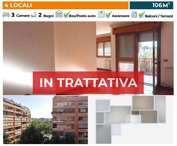 appartamento in vendita a Roma in zona Torrino