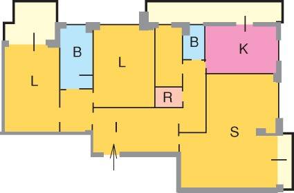 appartamento in vendita a Roma in zona Appio Claudio