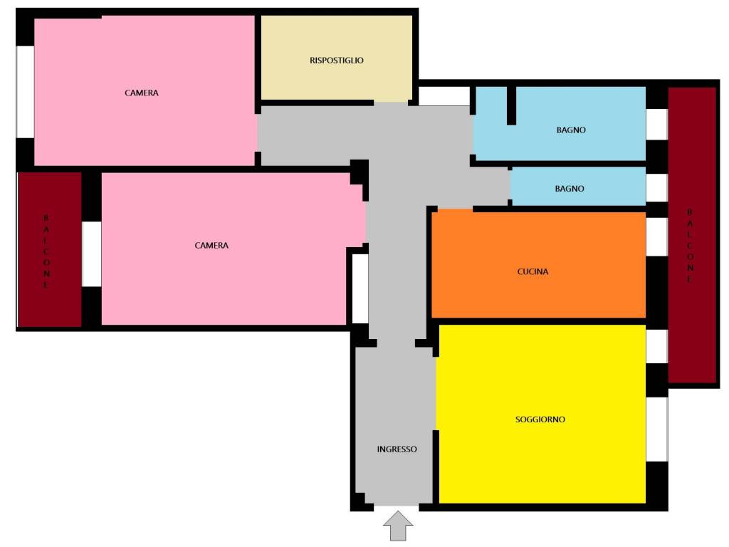 appartamento in vendita a Roma in zona Centro Storico