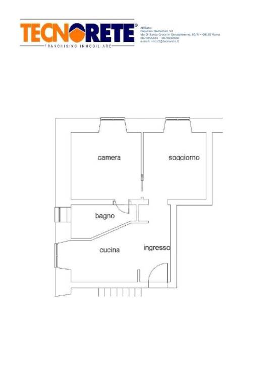 appartamento in vendita a Roma in zona Esquilino