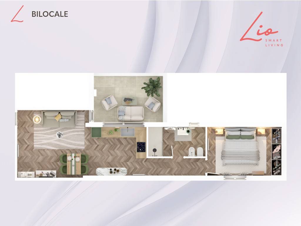 appartamento in vendita a Roma in zona Casal Boccone