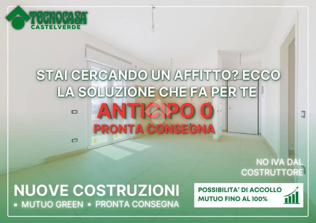 appartamento in vendita a Roma in zona Castelverde