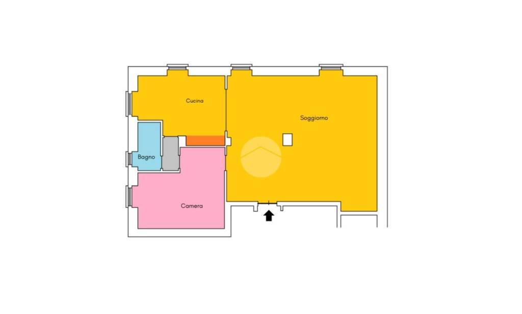 appartamento in vendita a Roma in zona Ostiense