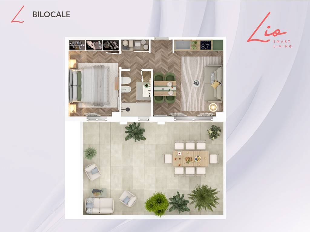 appartamento in vendita a Roma in zona Casal Boccone